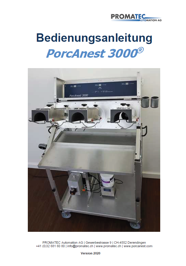 PorcAnest 3000 V2